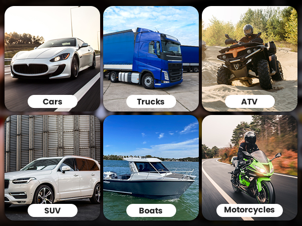Cars Trucks ATV SUV Boats Motorcycles