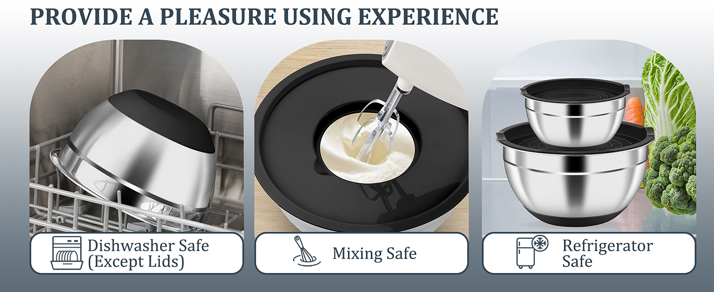 mixing bowls