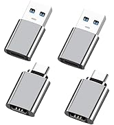 UCEC USB C to USB Adapter (2 Pack) & USB to USB C Adapter (2 Pack), USB-A to USB-C Adapter USB-C ...