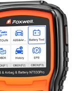 FOXWELL NT630 Pro OBD2 Scanner Battery Tester