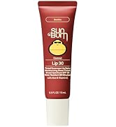Sun Bum SPF 30 Sunscreen Bonfire Tinted Lip Balm - Coconut Flavor Broad Spectrum Moisturizing wit...
