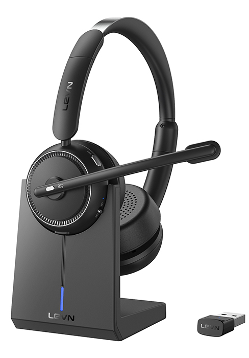 wireless headset with mic for work