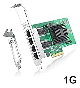 ipolex I350-4T, 1.25GbE network card, 1G NIC, 1Gb/s ethernet adapter, quad 1.25Gbase-T rj-45