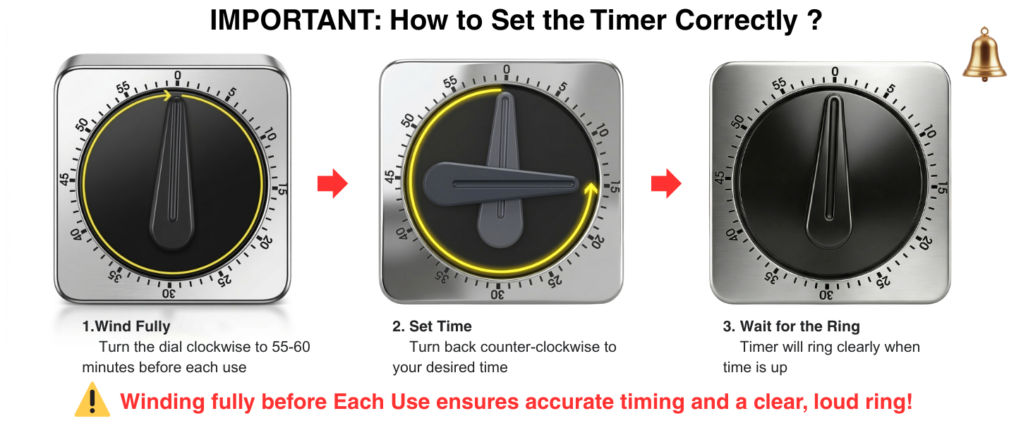 mechanical kitchen timer