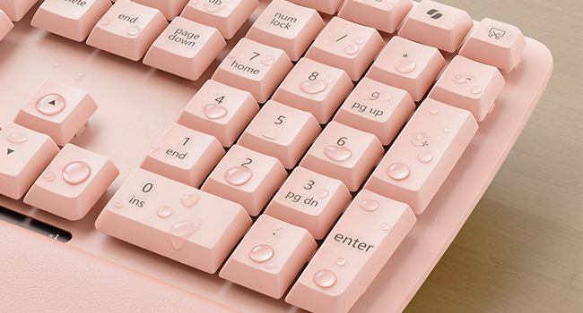 spill-resistant keyboard