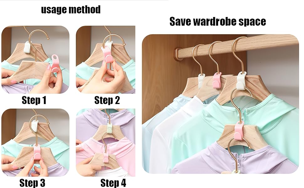 Clothes Hanger Connector Hooks