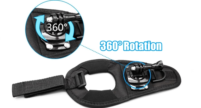 Rotating Hand Strap Mount