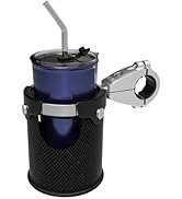 LEXIN LX-C3 Motorcycle Cup Holder with 360°swivel ball-Mount, Large Boat Drink Holder with Basket...