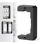 WooFog 10 Pcs Wall Plate Spacers for Outlets, Outlet Spacers For Electrical Box Extender, Flush F...