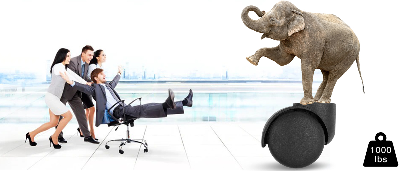 office chair rollerblade wheels