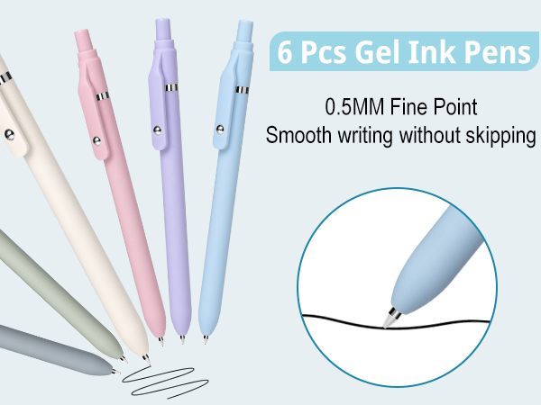 gel pens