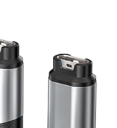 Close-up views of metallic cylindrical objects, appears to be components or parts shown from multiple angles.