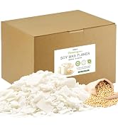 TRINIDa Soy Wax Flakes, Premium Natural Candle Wax 10LB, 100% Soy Wax for Candle Making from Orga...