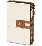 GAEKEAO Small Wallets for Women RFID Blocking Leather Trifold Clutch Wallet Credit Card Holder Wa...