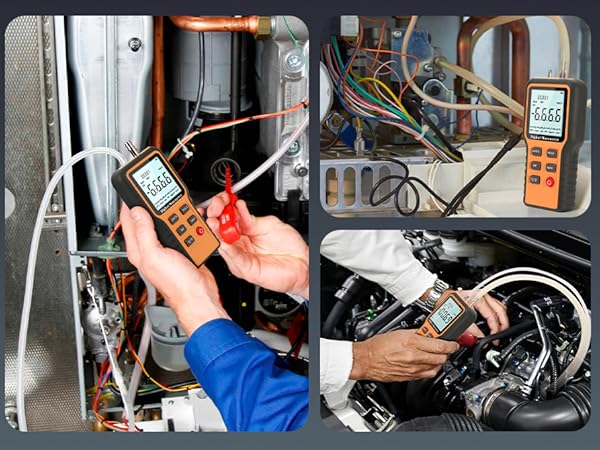 HVAC Digital Manometer