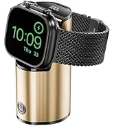 2000mAh Portable for Apple Watch Charger, Magnetic Aluminum Alloy iWatch Charger Keychain Style T...