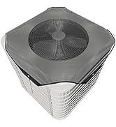 HOXHA Air Conditioner Cover for Outside Units Durable Mesh Cover Conditioner Defender All Season ...