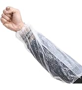 KLEEN CHEF 525 PCS Plastic Disposable Gloves | Clear Disposable Gloves for Food Prep, Cooking, Cl...