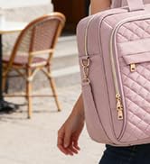 WIRABO Laptop Bag for Women 17 Inch, Computer Bag, Laptop Messenger Bag, Large Briefcase for Work...