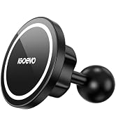 iGoevo 1-Inch B Size Ball Magnetic Phone Mount – Compatible with RAM Bases, Strong Magnet Car Hol...