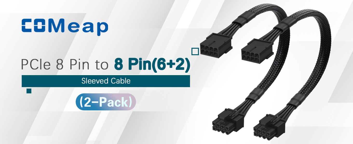CPU 8(4+4) Pin Extension Power Adapter