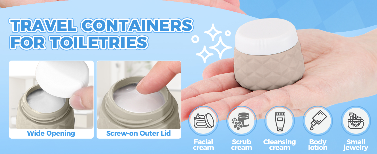 Travel Bottles for Toiletries
