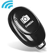 KAMISAFE Wireless Camera Remote Shutter - Wireless Remote Control for iPhone & Android Phones iPa...