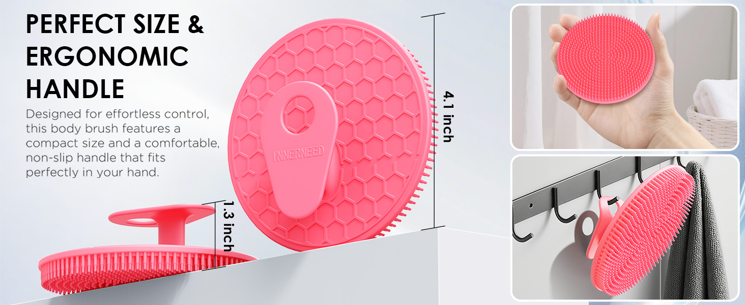 silicone body scrubber african net sponge authentic exfoliating deep cleansing body exfoliator