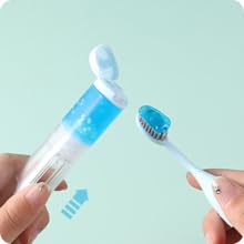 white toothbrush holder