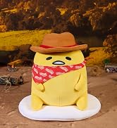 GUND Sanrio Gudetama The Lazy Egg Stuffed Animal, Gudetama Cowboy, Plush Toy for Ages 1 and Up, 9”