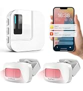 CallToU Wi-Fi Motion Sensor Door Chime, Smart Door Entry Alert with App Notifications, Instant Ph...