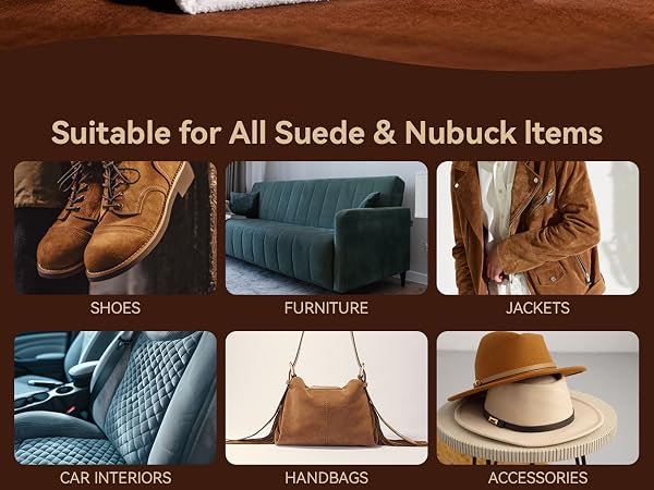 SUITABLE FOR ALL SUEDE AND NUBUCK ITEMS