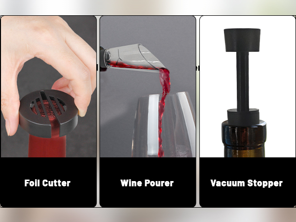 Electric red wine bottle opener