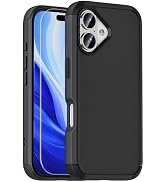 X-belmox Phone Case for iPhone 16 6.1 inch, 3-Layer for iPhone 16 Protective Case & Screen Protec...