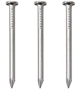 500pcs Hardware Nails, 1 Inch Nickel Plated Hanging Nails, Wall Nails for Picture Hanging, Wood N...