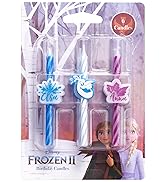 Frozen cupcake candles