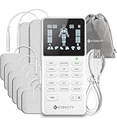Etekcity 4-Output TENS Unit, FSA HSA Store Eligible, Muscle Stimulator Accessories Machine, Neck ...