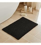 Triohero Waffle Bath Mat, Small Boho Bathroom Rugs Non Slip Washable, Ultra Soft Super Absorbent ...