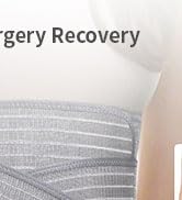 FALCOFIT Abdominal Binder Post Surgery, Postpartum Belly Band – C Section Belly Binder Support Be...