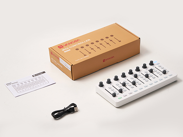 white midi mixer