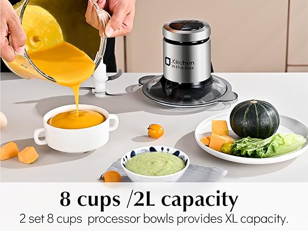 8 cups