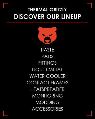 Thermal Grizzly Brand Story Lineup