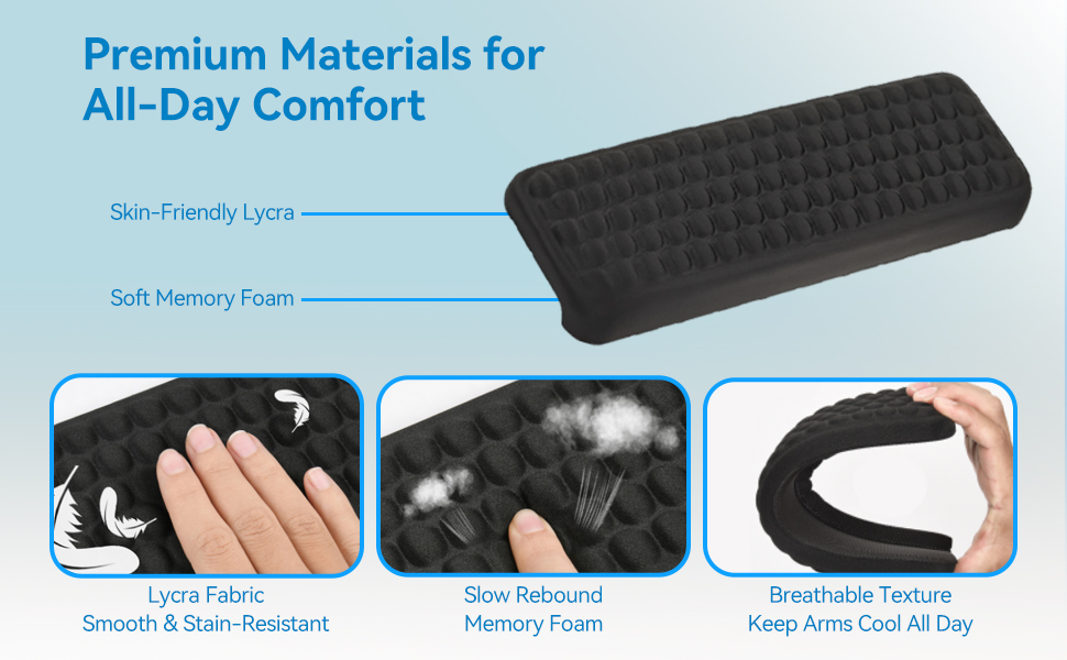 High Density Memory Foam,Comfortable,Breathable,Flexible