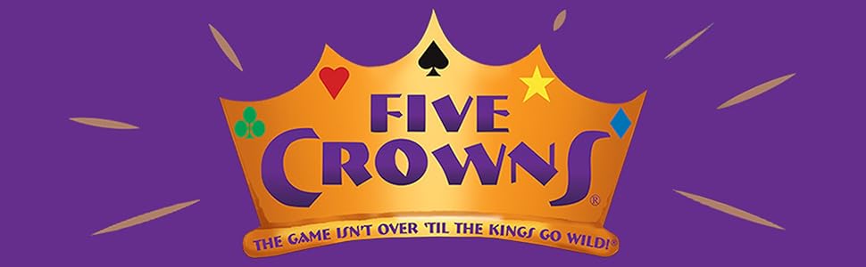 five crowns;rummy card game;games for game night;card game for adults and teens;5 crowns;card game