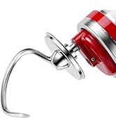 RECAPS Stainless Steel Dough Hook for 4.5-5QT Tilt-Head Stand Mixer, Fits K45DH Kitchen Aid Dough...
