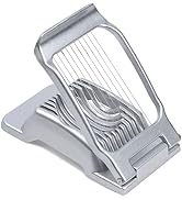Ortarco Egg Slicer for Hard Boiled Eggs, Aluminum Alloy Egg Cutter Heavy Duty for Mushroom Strawb...