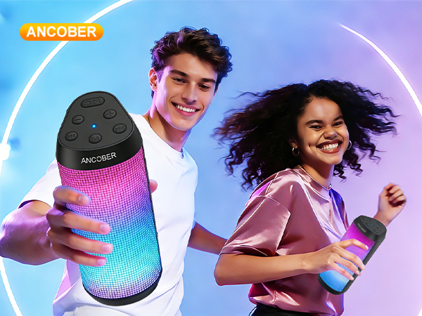 Bluetooth Speaker, Portable Wireless Speaker BT 5.3 HD Loud Sound Speaker, 30H Playtime