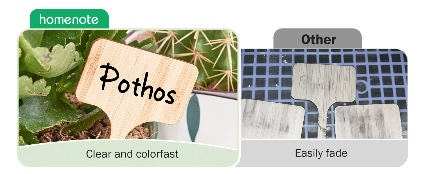 Bamboo Plant Labels