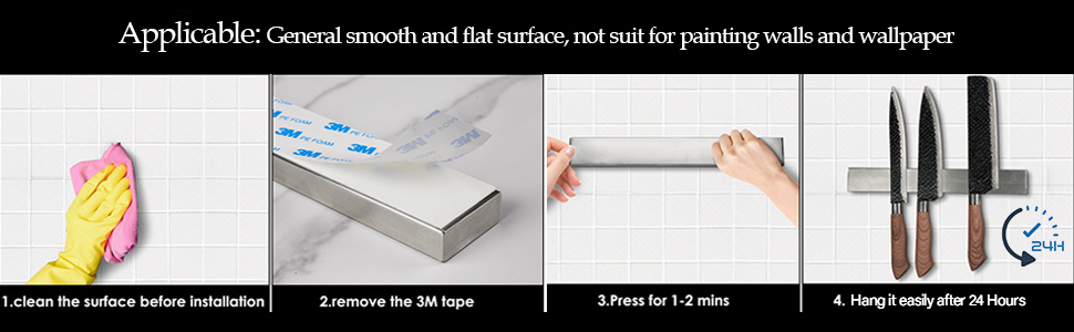 knife magnetic strip