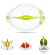 Dreamfarm Savel Flexible, Food Safe, & Adjustable Fruit & Vegetable Saver & Storage Cover - Clear...